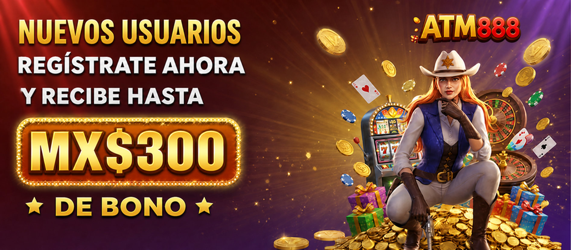 Bono de registro MX$300