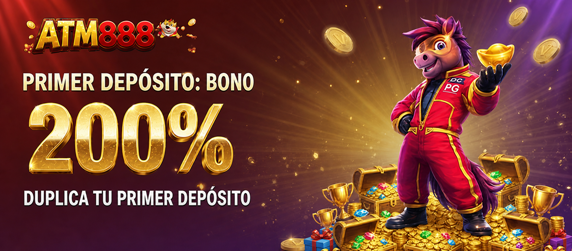 Bono de primer depósito 200%