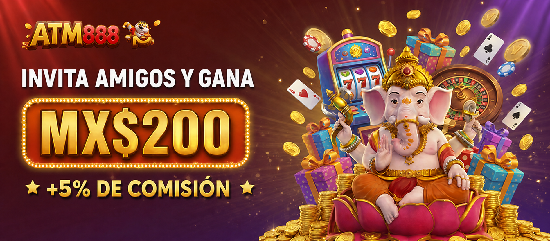 Invita amigos y gana MX$200